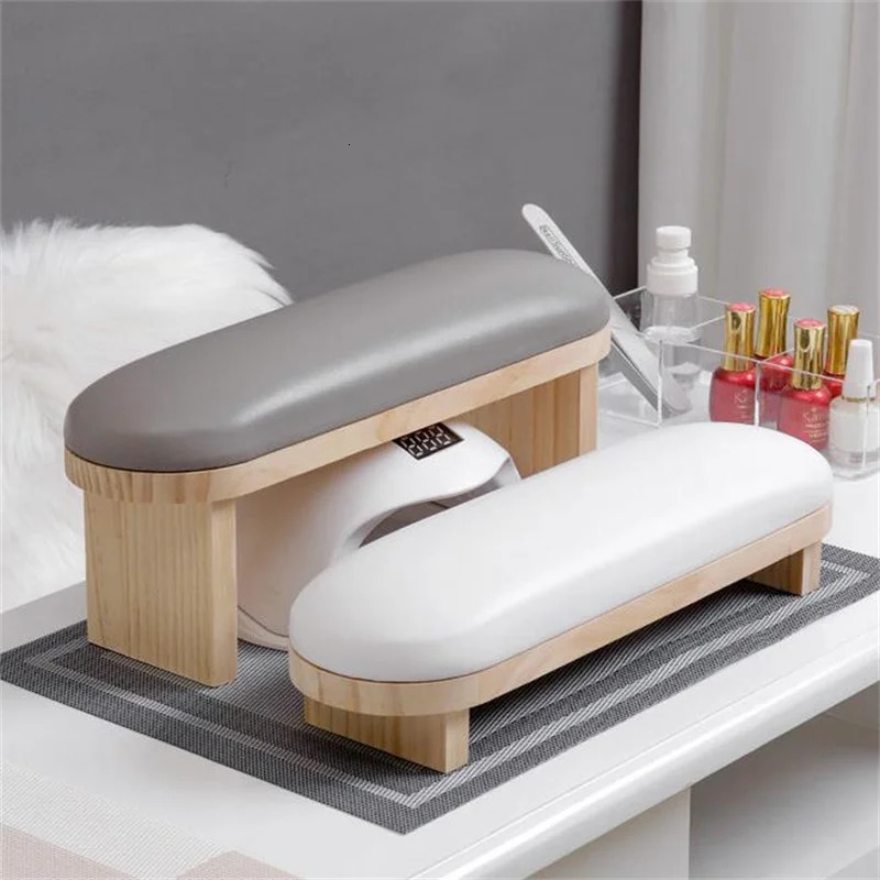 1PC PU Leather Nail Art Stand For Manicure Table For Nail Salon Top Quaility Nail Hand Rest Pillow Hand Cushion Pillow Holder 241209