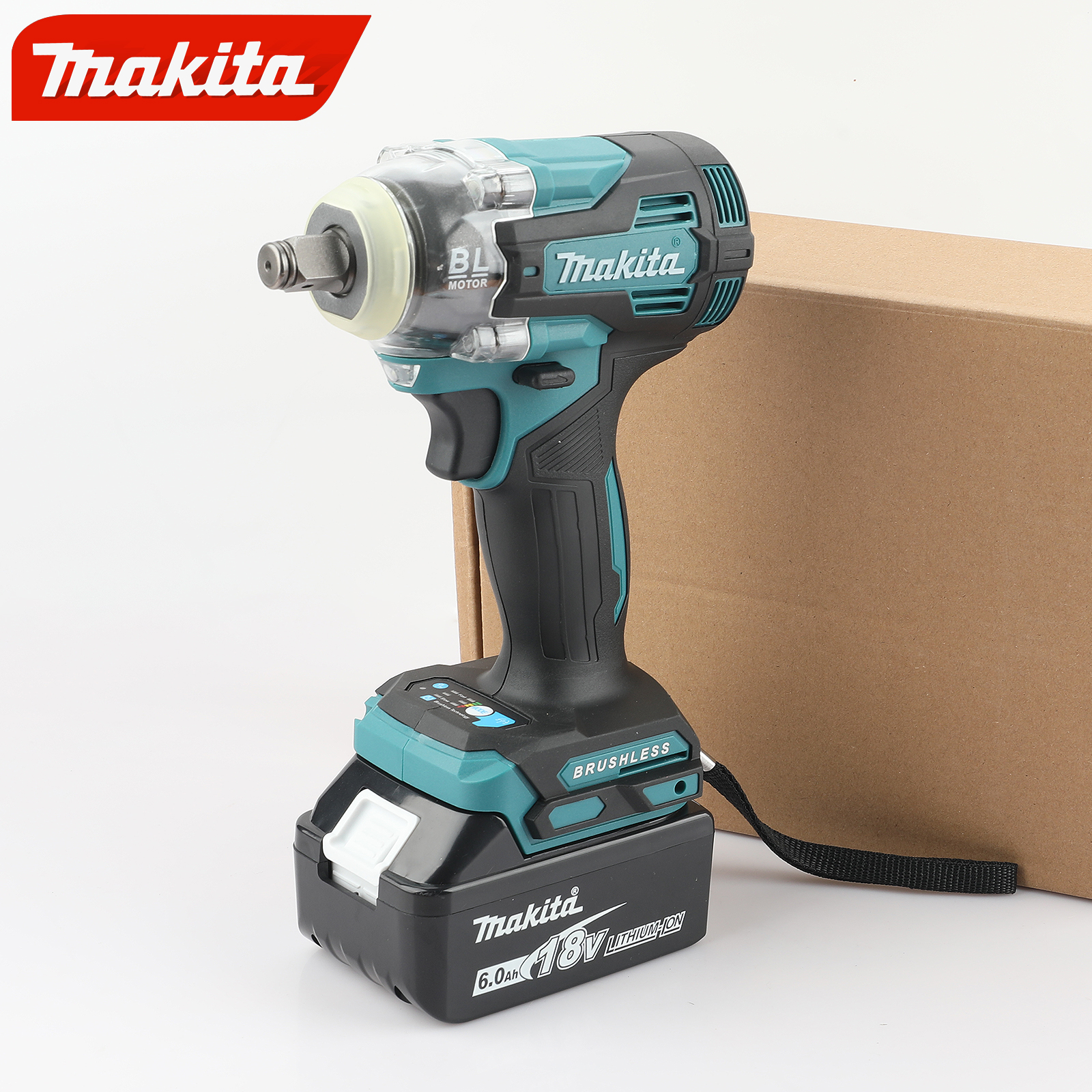 Makita TW004 Rechargable Drill Driver With battery Screwdriver Machine Brushless Electric Screwdriver