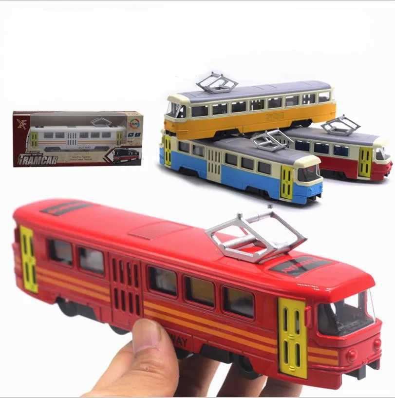 1 90 high simulation allows electric car models simulated sound and light music subway bus toys and new products in packaging to sell well X241209