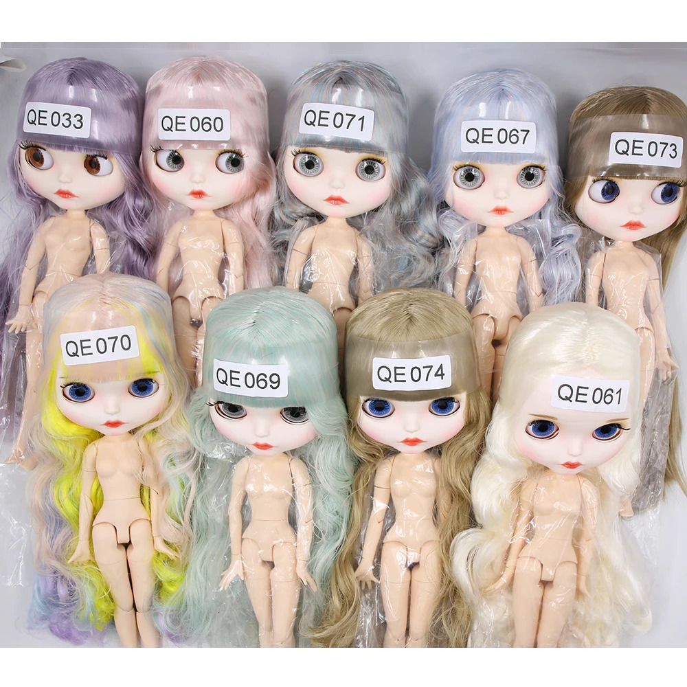 ICY DBS Blyth Doll 16 Joint Body special offer frosted Face White Skin 30cm DIY BJD Toys Fashion Gift 241209