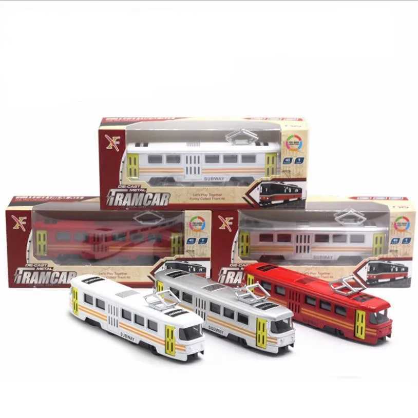 1 90 high simulation allows electric car models simulated sound and light music subway bus toys and new products in packaging to sell well X241209