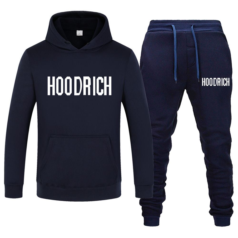 Hooded Sweater Letter Printing Set Casual Factory Direct Sales Clothes For Men Tracksuit Hoodies