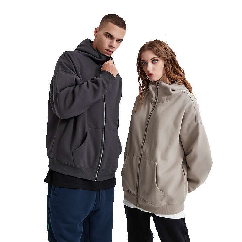 Ninja Mask Metal Zipper 350G Veet Ribbed Gloves Cuff Hoodie