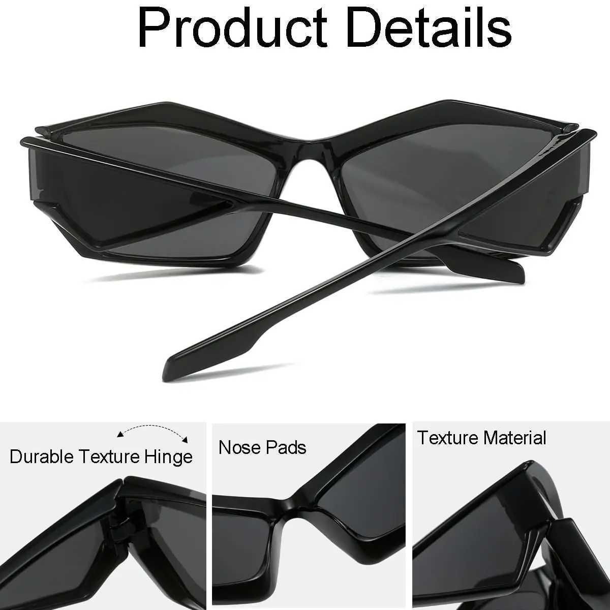 Future Technology Mens Sunglasses Y2K Sunglasses Fashion Cool Glasses UV400 W241210