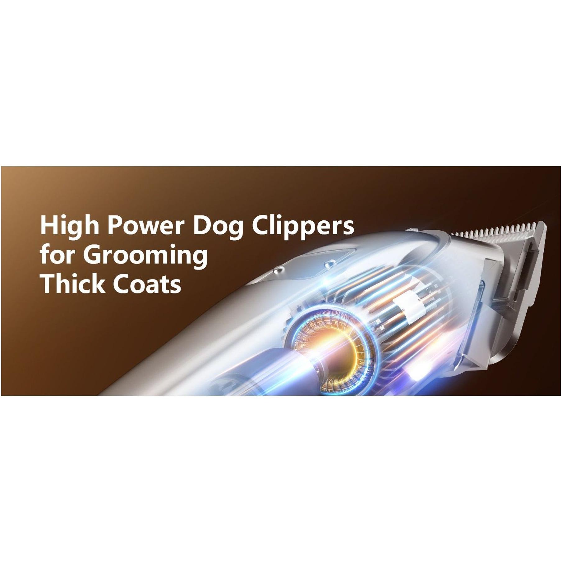 Others Dog Grooming Dog Grooming Tools Oneisall K52Nts Cordless 2Speed Pet Hair Clipper For Thick Heavy Coats Silver Drop Delivery Supplies Otvkg H250
