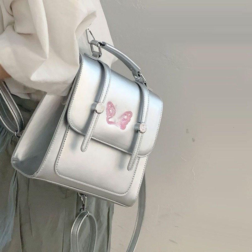 New Women s Backpack New Fashionable Solid Color Texture Women s Big Backpack Designer Handbag Trendy Bag bag