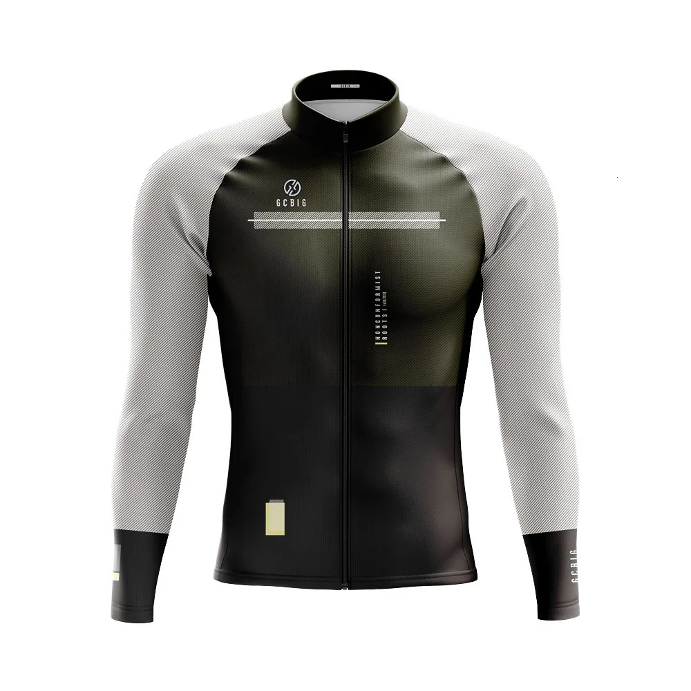 GCBIG mens cycling jersey winter long sleeved bib pants wool warm suit Mtb cycling road cycling clothing Ropa Ciclisimo 241209