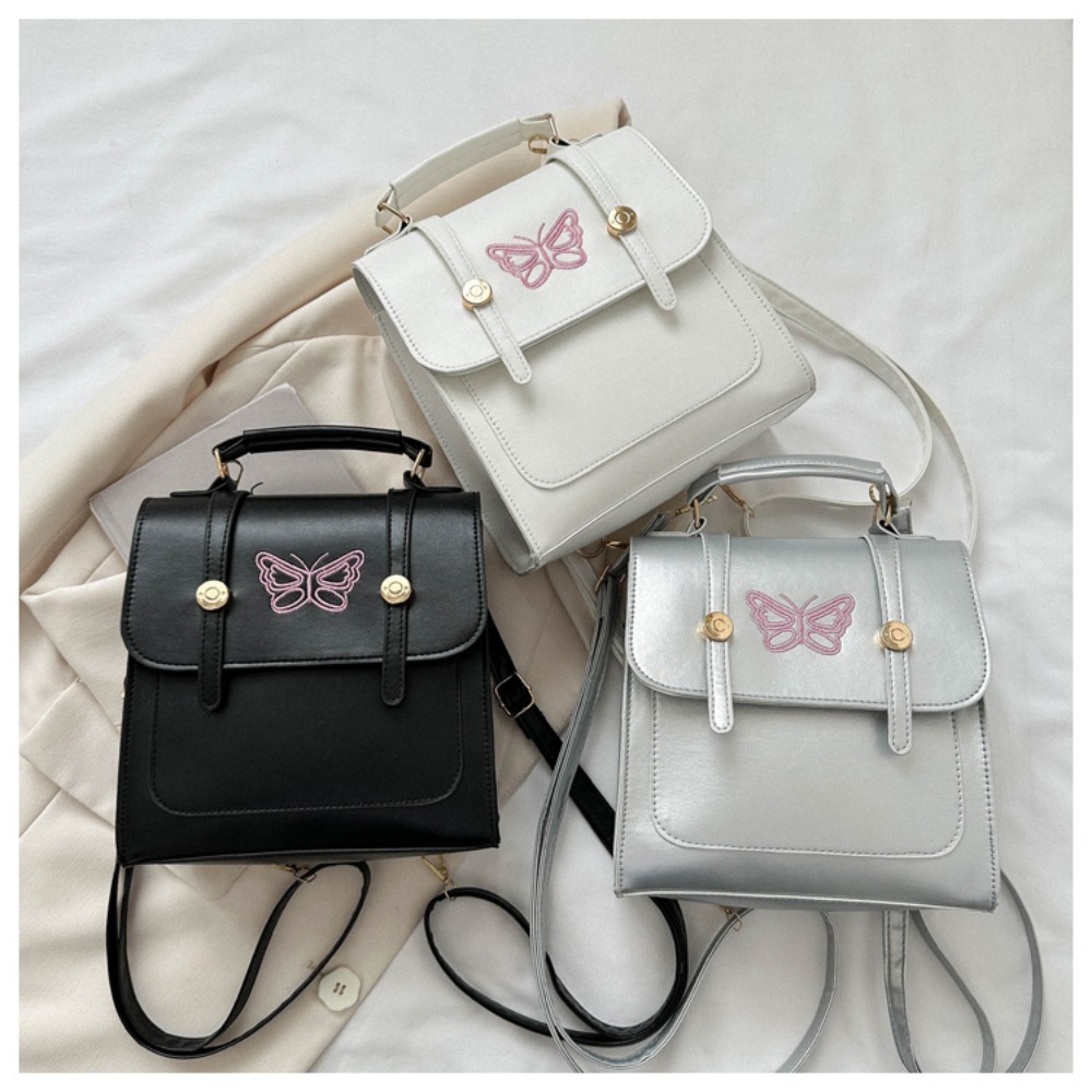 New Women s Backpack New Fashionable Solid Color Texture Women s Big Backpack Designer Handbag Trendy Bag bag