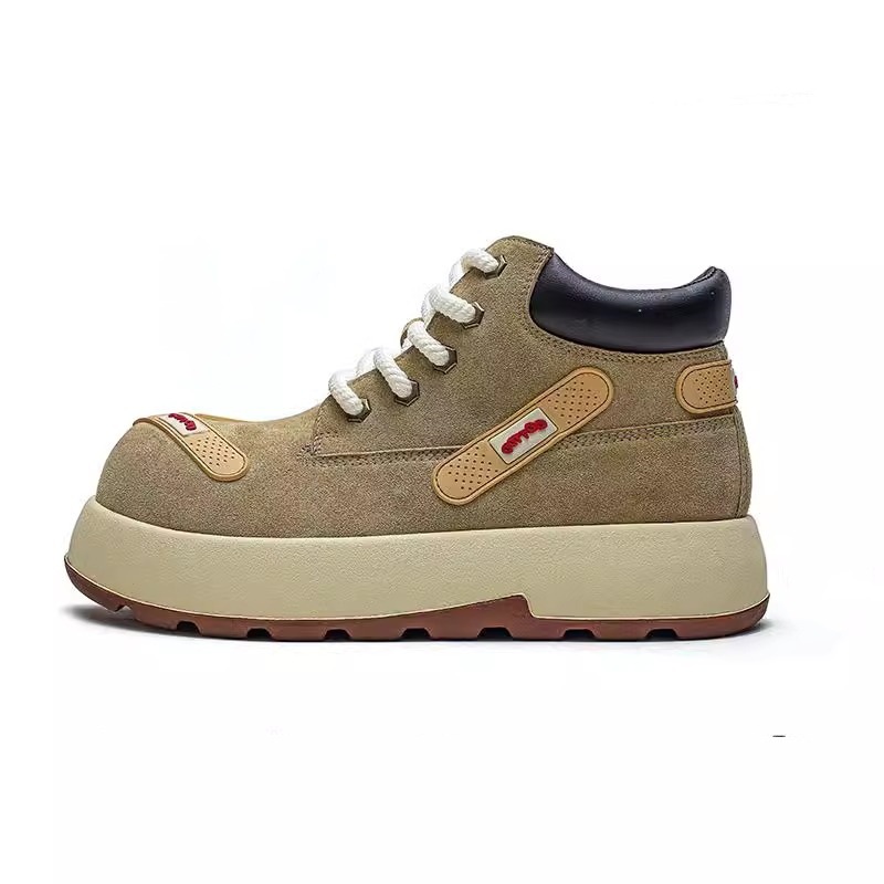 Women Casual Shoes:Fashion Versatile 2025 Seasons New Version Thick Sole Increasing Height Cute Shoes,Khaki,fashion