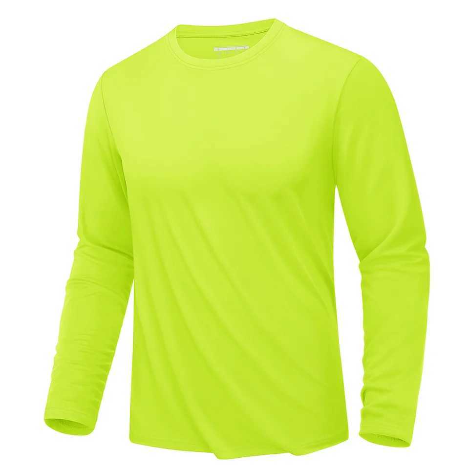 Mens Sunscreen Summer Official Website Long Sleeve Quick Drying Mens T-shirt Breathable Hiking Fish Performance Top UV Protection W241210