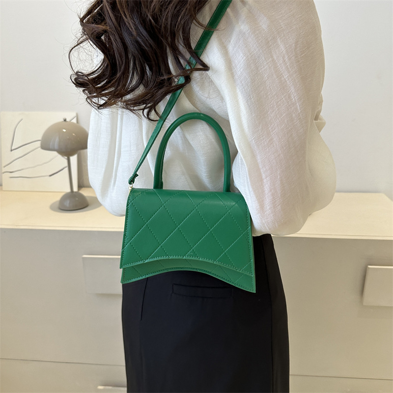 Shoulder Bags Handbags Women Designer Leather Bag Sac Green Female Crossbody Solid Flap Girls Fashion Tote