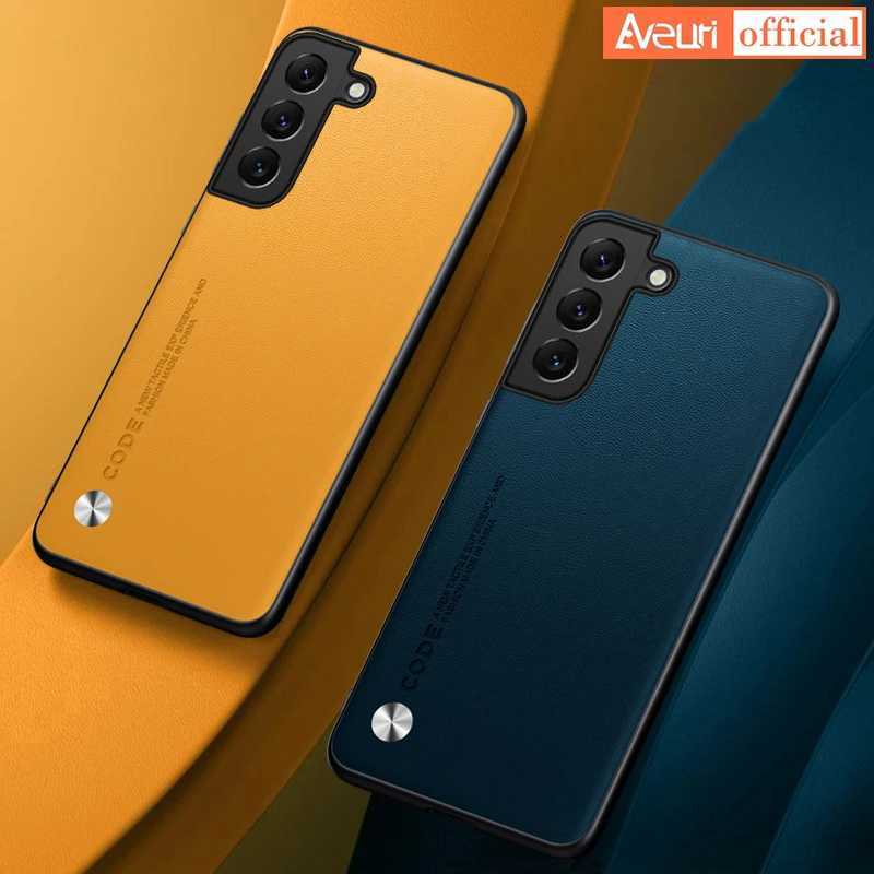 High Quality Designer Phone Case For S21 S22 Super Coque Luxury Leather Cover for Silicone Protective Phone Cases of Galaxy S21 FE S22 S23 Plus O24120