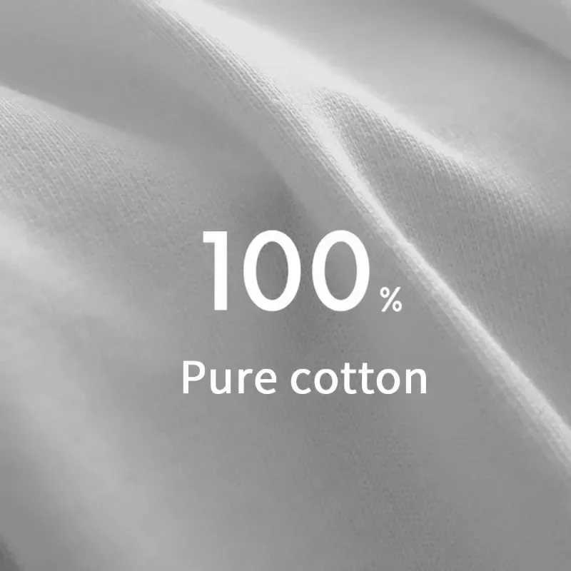 Spring and autumn mens casual long sleeved T-shirt cotton heavy-duty T-shirt tank classic loose fit suitable for mens T-shirt W241210