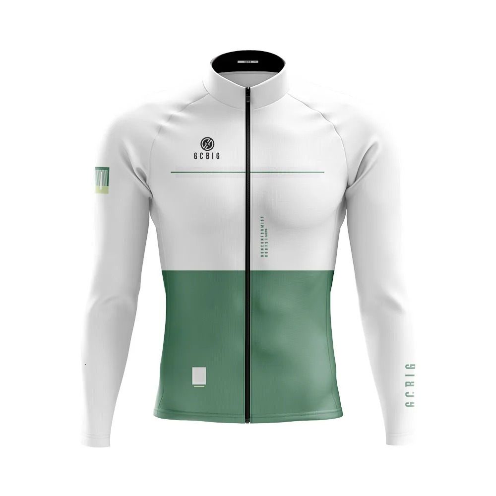 GCBIG mens cycling jersey winter long sleeved bib pants wool warm suit Mtb cycling road cycling clothing Ropa Ciclisimo 241209