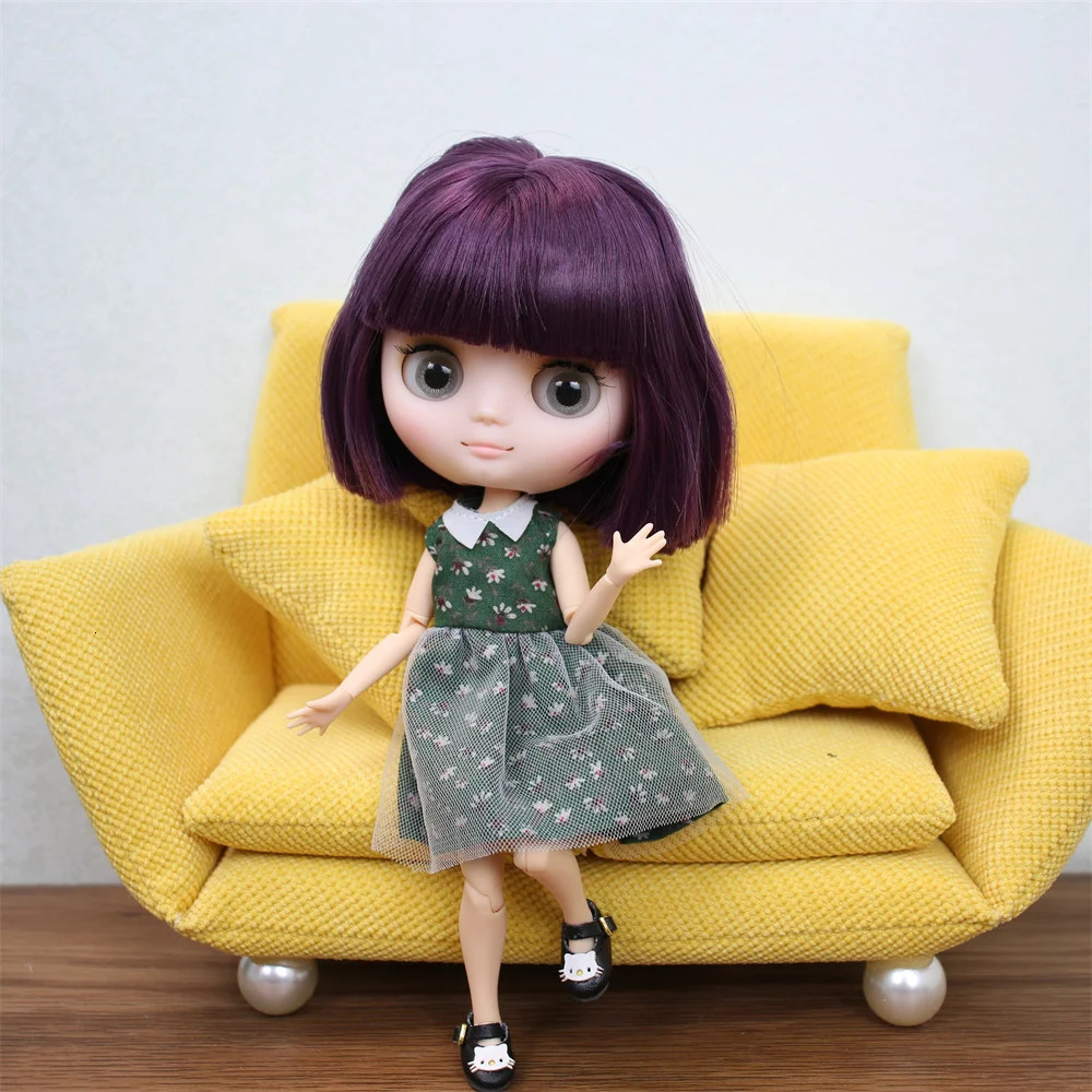 ICY DBS Blyth Middie Doll Joint Body 20CM Customized Nude doll or Full Set Includes Clothes Shoes DIY Toy Gift for Girls 241209