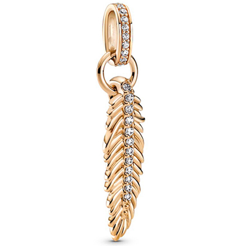 Gorgeous Heart Charm With Golden Body And Inlaid Pink Gem Surrounded By Golden Beads Delicate Design Diy Jewelry High Grade Accessories Wholesale