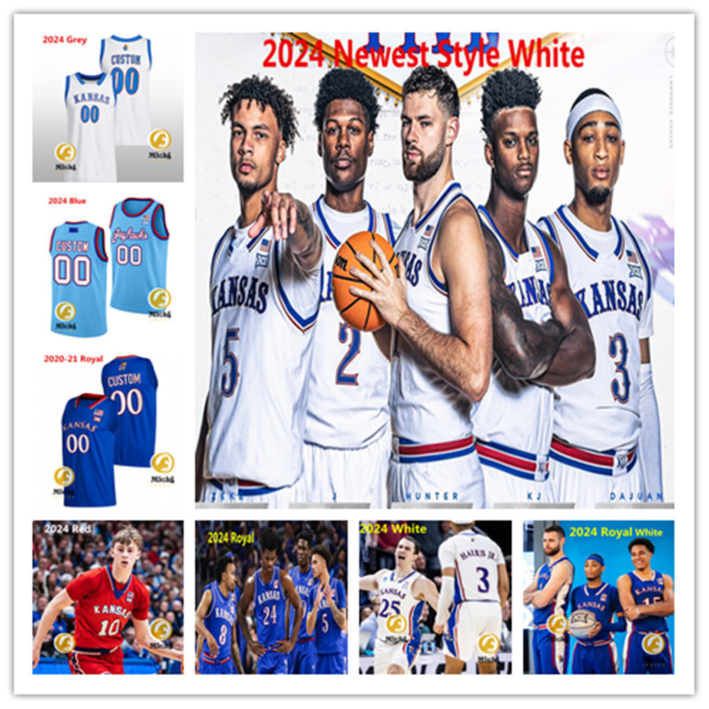 Tyshawn Taylor Wilt Chamberlain KansasJayhawks Basketball Jersey Thomas Robinson Walt Wesley Paul Pierce Clyde Lovellette Custom Stitched Jerseys