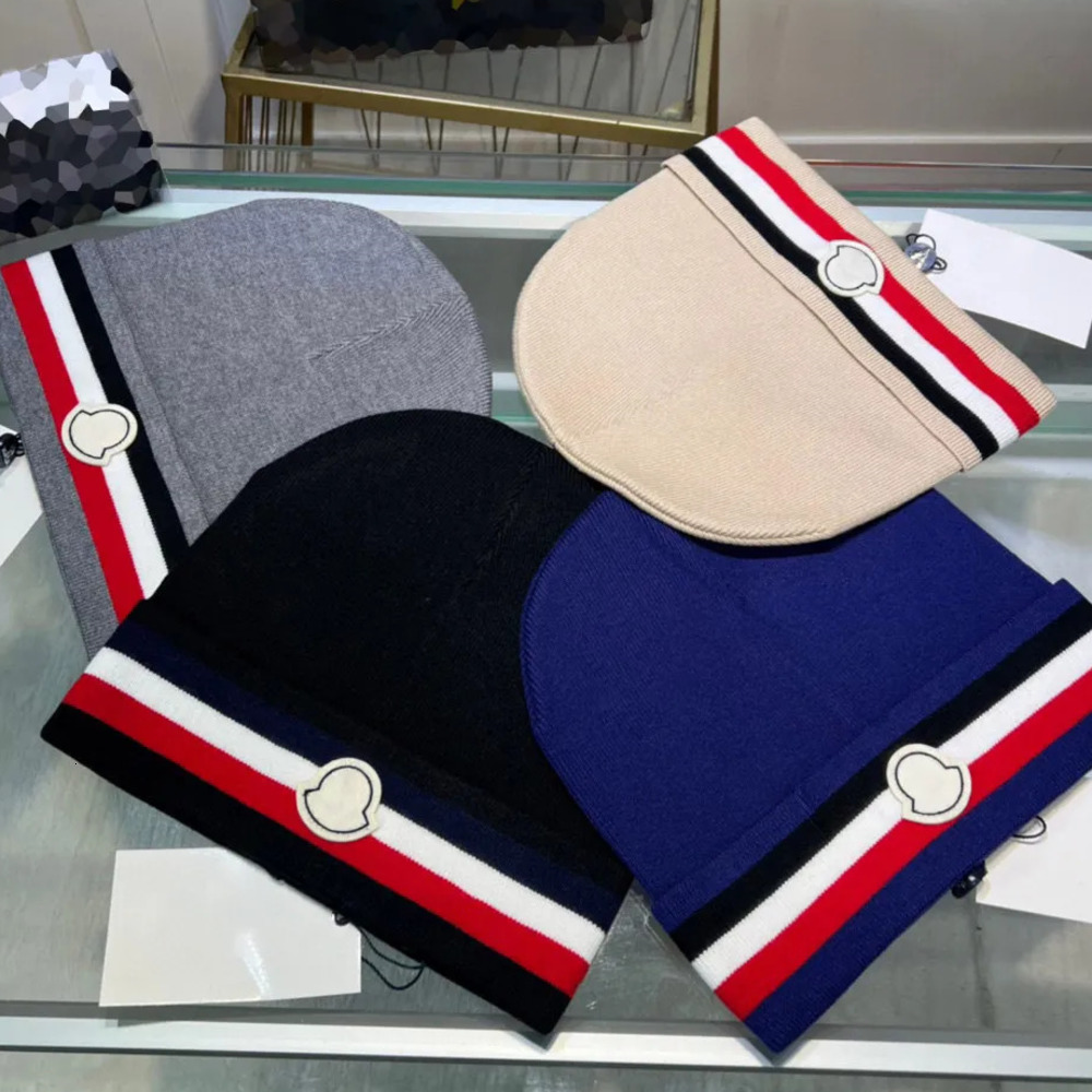 Beanie/Skull Caps Designer Beanie Men and Women Designer Knitted Skullcap Winter Hat Fall Thermal Skullcap Ski Trip Classic Luxury Beanies Brown Black