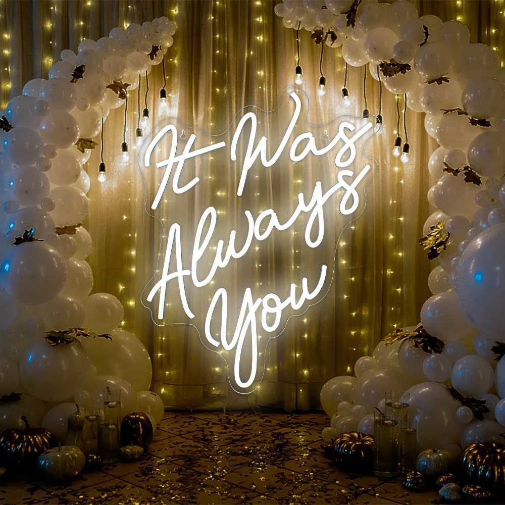 It has always been your LED neon lights wedding neon lights USB power supply for walls birthdays parties aesthetics room decoration LED neon lights X2