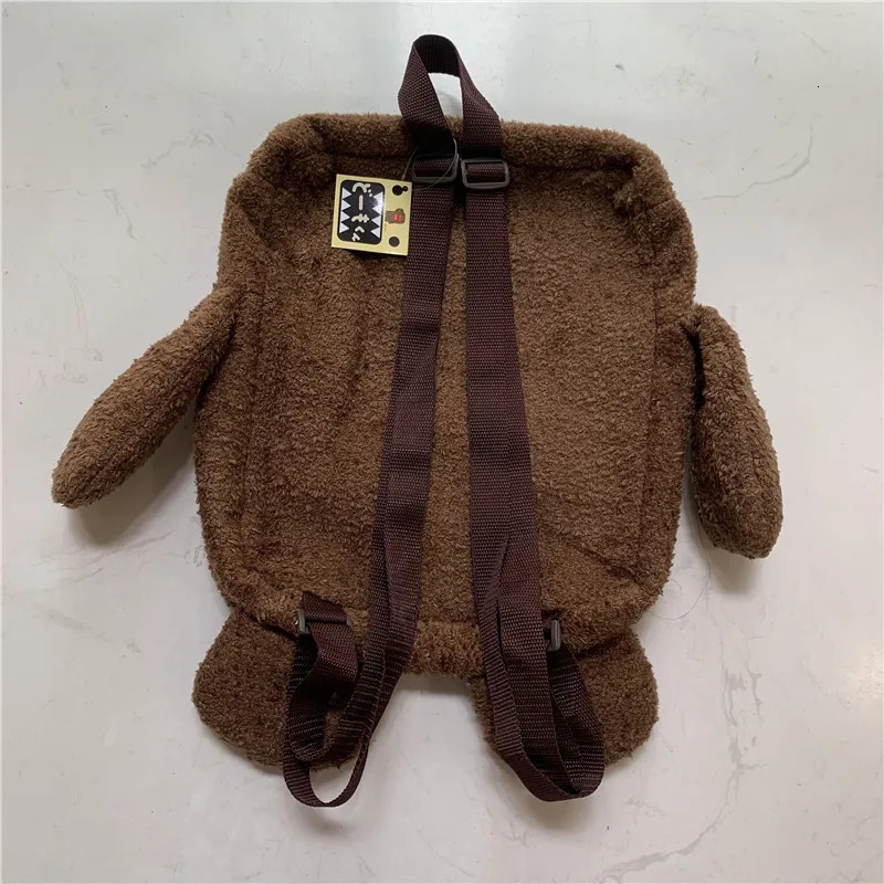 Domo Kun Plush Childrens Backpack Mens Kawaii Cute Bag Cartoon Anime School Backpack School Backpack 241210