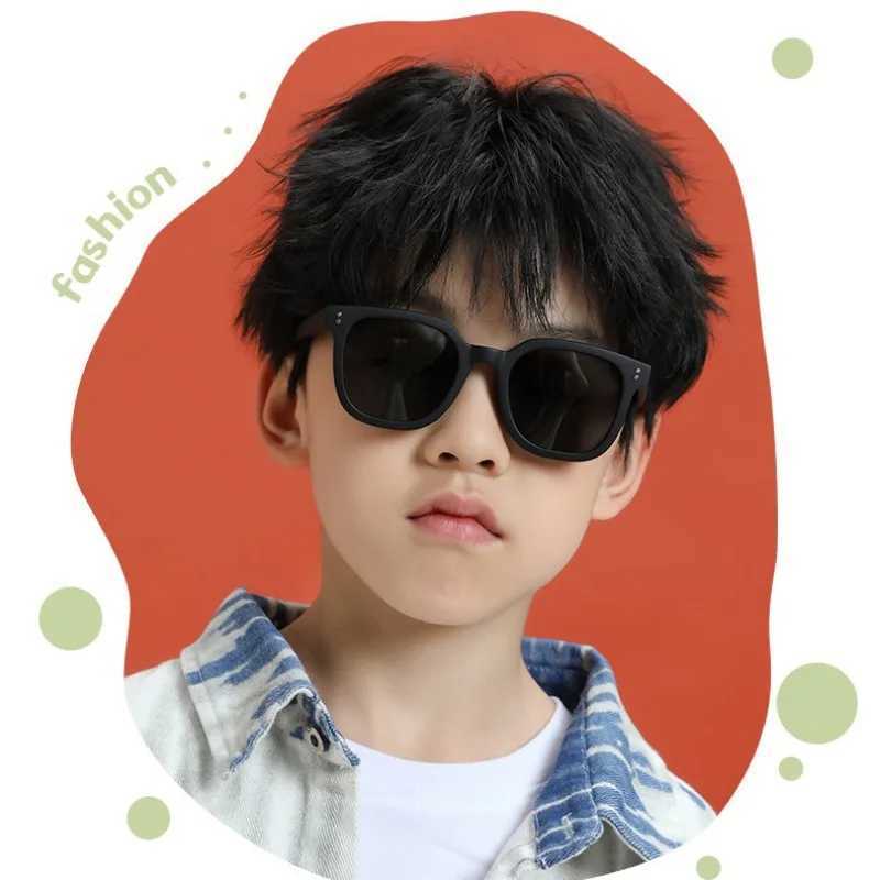 Childrens small frame square sunglasses designer fashion sunglasses for girls boys outdoor blackout glasses UV400 Gafas De Sol W241210