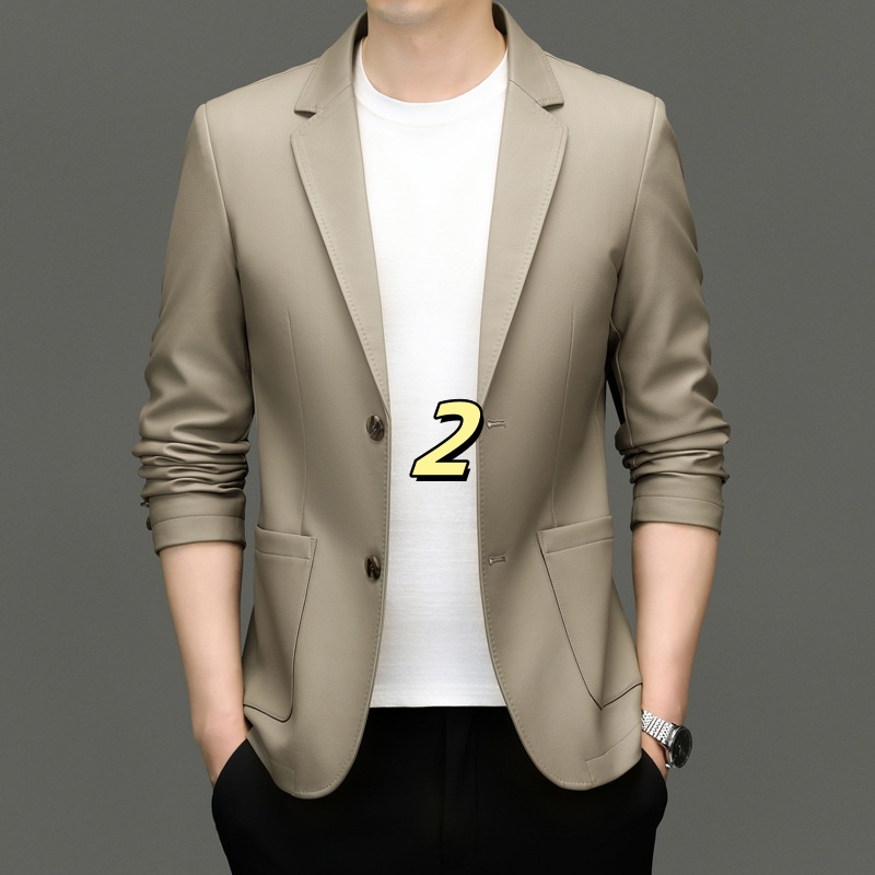k1245 Suit with Trendy Casual Jacket - Elegant Double-Breasted Design