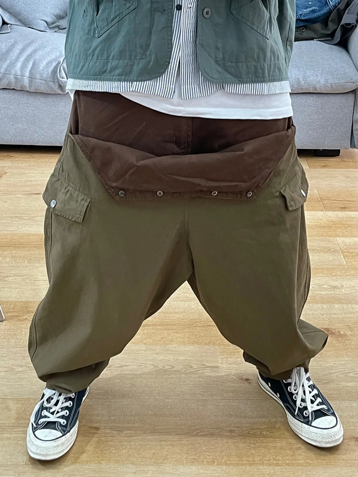 High Quality Hip Hop Cargo Pants For Men Clothing Koran Fashion Streetwear Skateboard Baggy Pants Harajuku Casual Trousers Male 241209