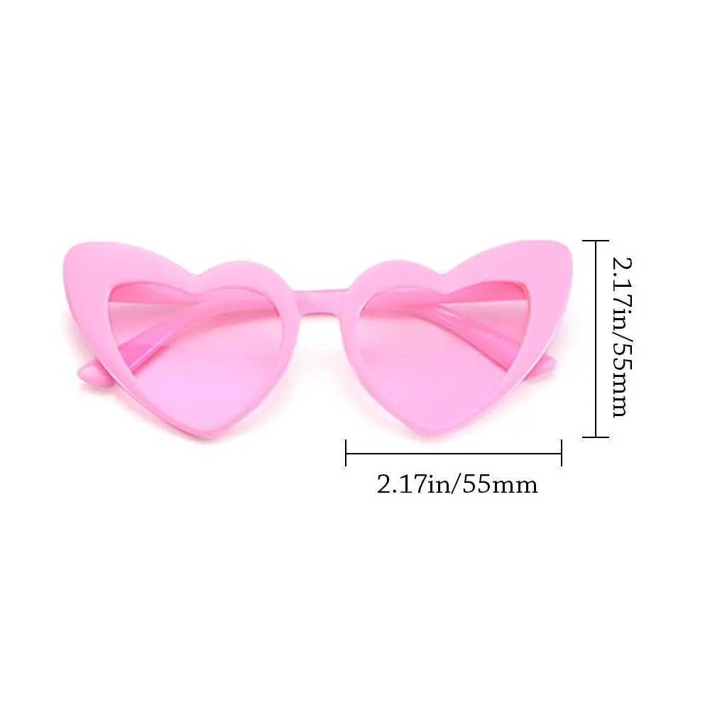 Heart Kids Sunglasses Children Retro Cute Cartoon Love Cat Eye Sun Glasses Girls Boys Baby Outdoor Shades UV400 Eyewear 2025 W250621