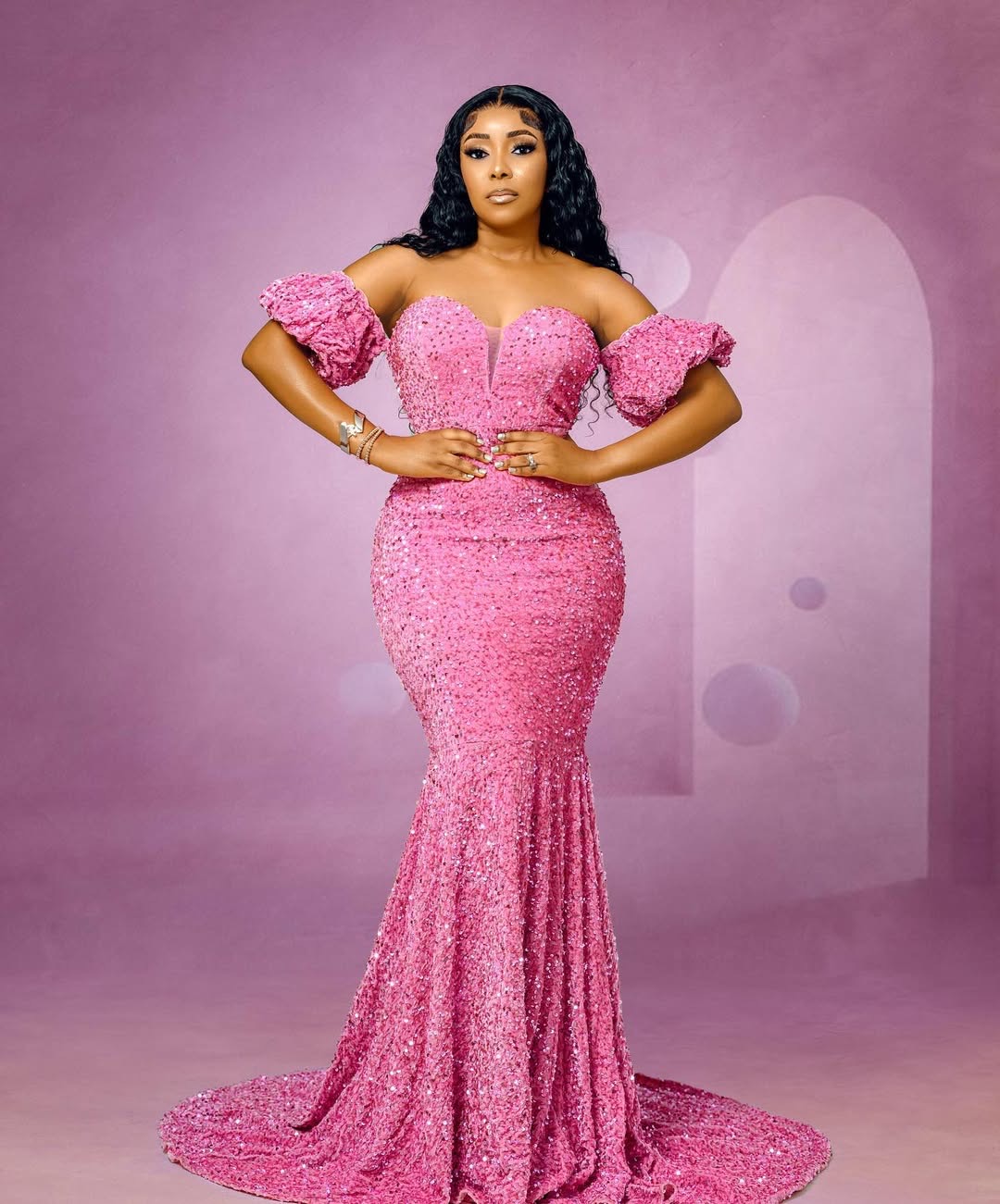 Pink Mermaid Prom Dresses 2025 Sweetheart Sequined Simple Evening Formal Party Second Birthday Engagement Gowns Plus Size Dress For Special Ocns