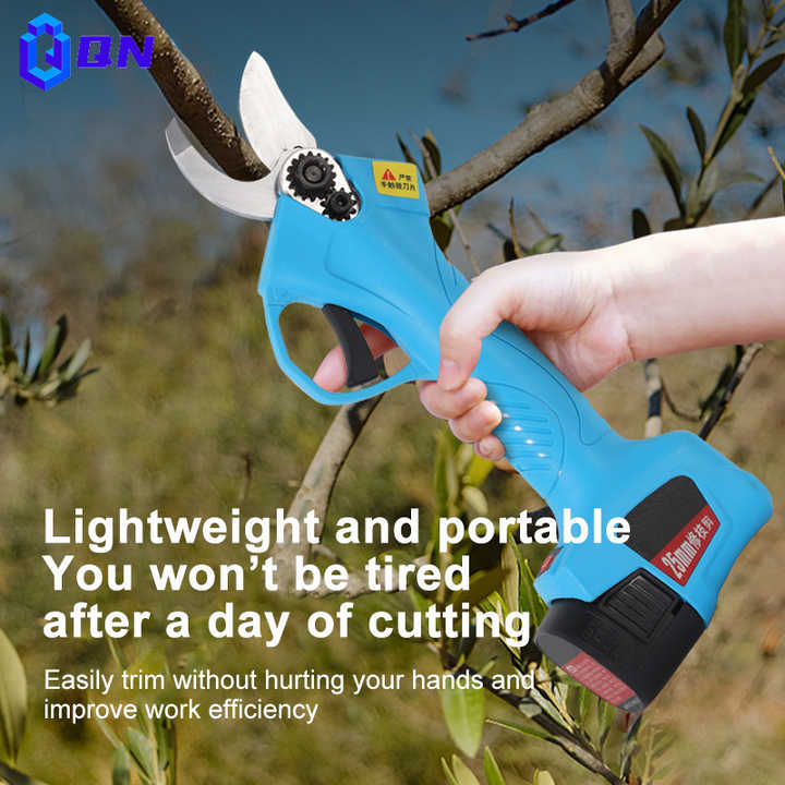 Lithium Electric Pruning Shears Large Capacity Garden Tools Electric Scissors Rechargeable Electric Scissors for Efficient Fruit