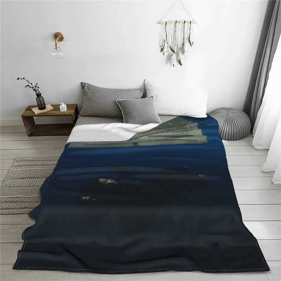 Super Soft Hit Me Hard and Soft Throw Blanket Premium Fleece Lightweight Billie Tour Blanket Fuzzy Plush BlanketsXJ241210