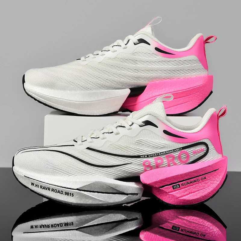 CarbonPlate Marathon Shoes Men Casual Sneakers Comfy Lightweight Athletic Sport Running Shoes For Men Tenis Outdoor Gym Footwear Z250225