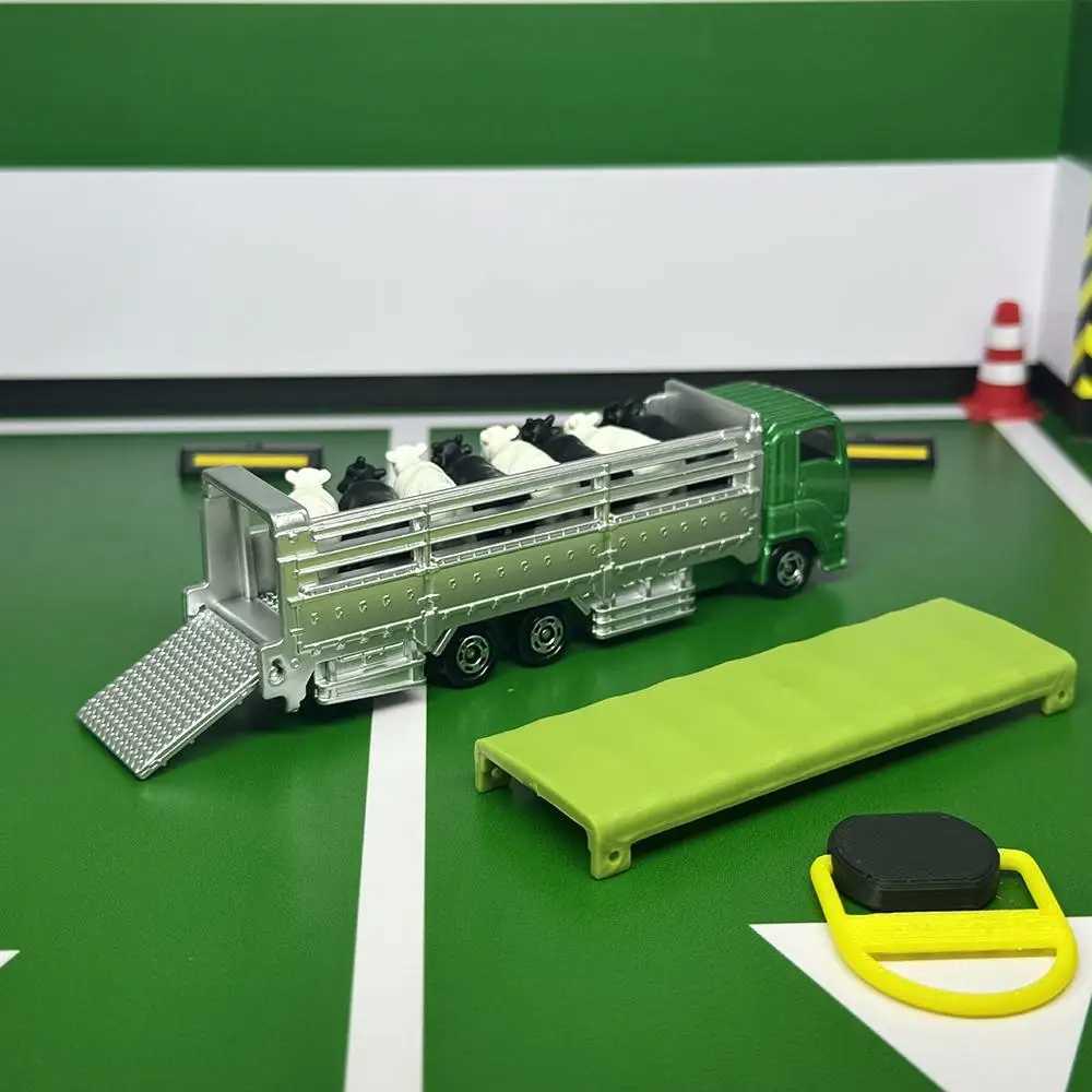 Takara Tomy Long Tomica No.139 Cow Transport Alloy Toy Car Die Casting Metal Model Childrens Christmas Gift Toy X241209