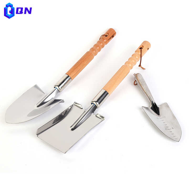 Hot selling Stainless Steel Garden shovel Set Multi Meat Moving Pot Small Shovel Flower Planting And Maintenance