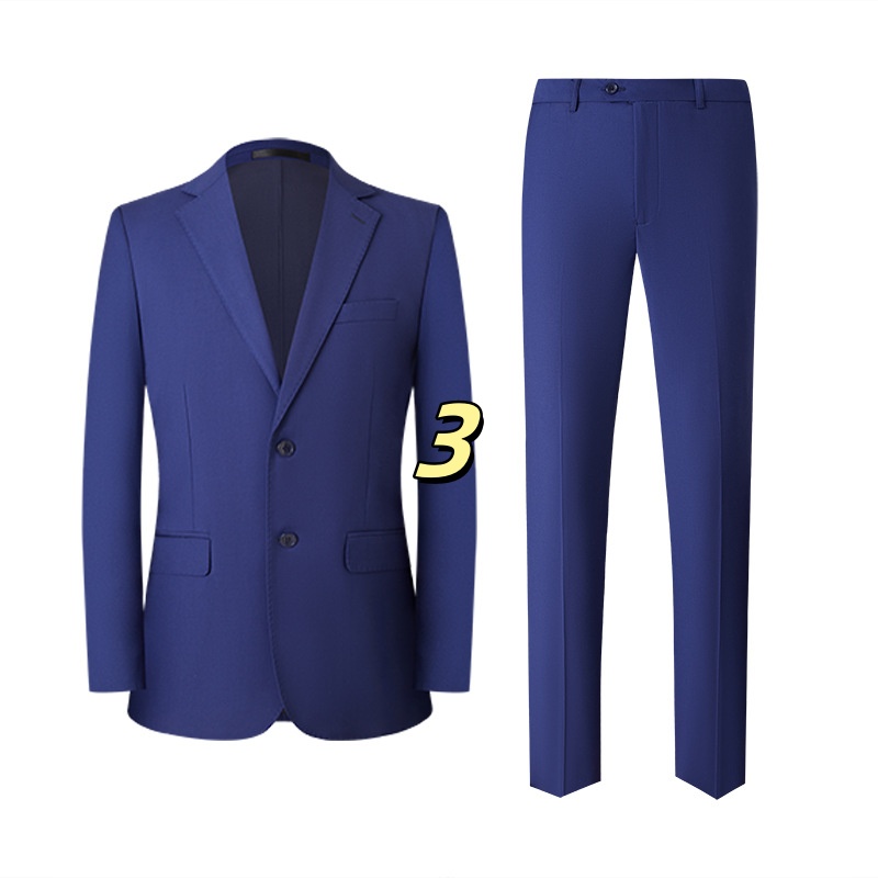 A4-Men's k1346 Suit Jacket with Slim Fit Design for Winter Business Wear