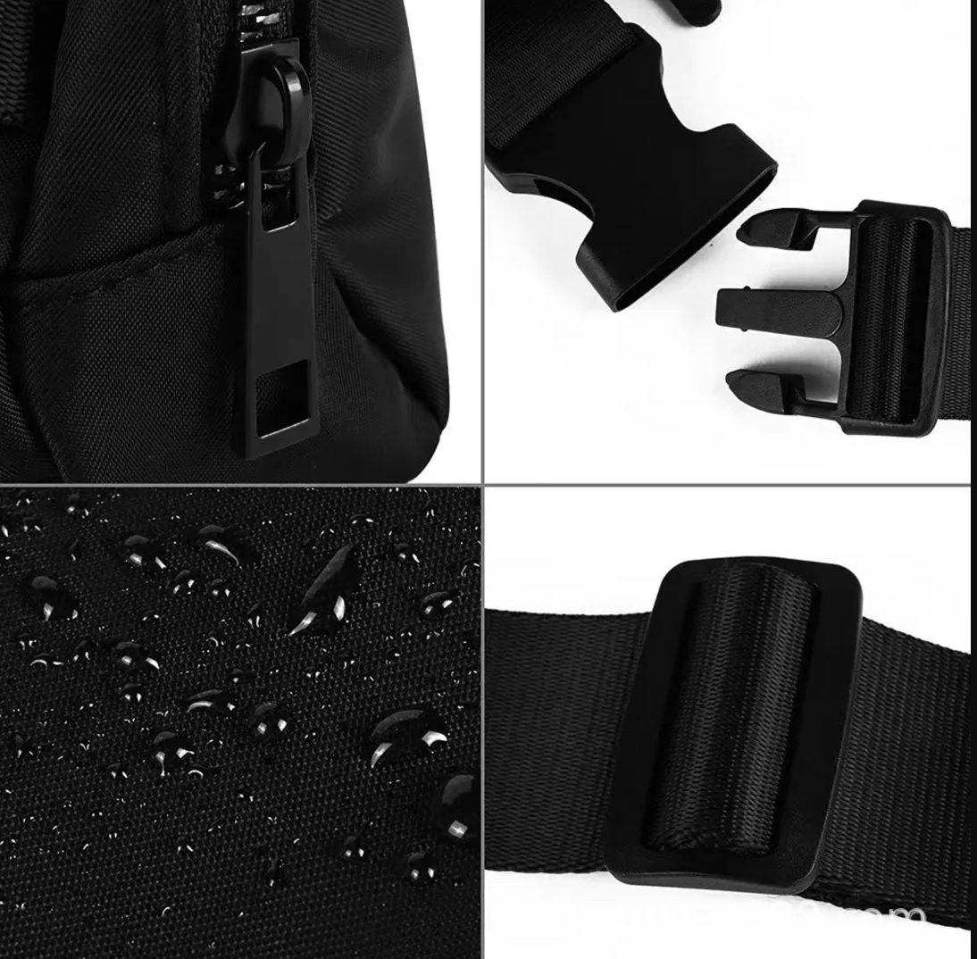 Fashionable Nylon Yoga Belt Bum Everywhere Bag - Durable Portable Fanny Pack for Both Genders 1227