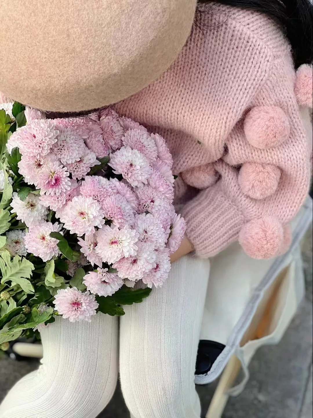 Girls knitted sweaters lantern pajamas childrens clothing winter girls knitted pullover sweaters childrens spring knitted clothing 241210