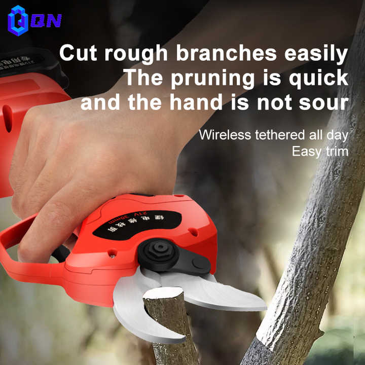 Pruning personalized garden tools 40mm Brushless Electric Secateurs Branch Cutter Power Shears Electric Pruning Saw Cordless