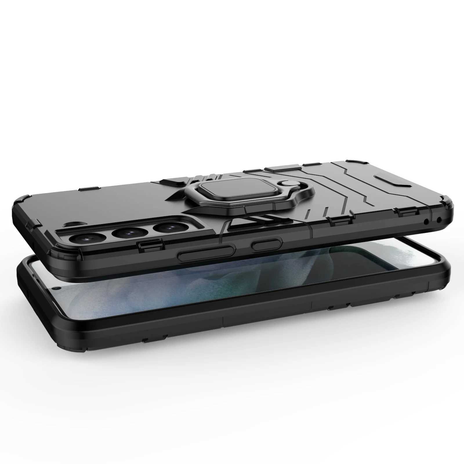 High Quality Designer Phone Case For Galaxy S21 S22 Ultra S 22 21 FE Plus S21FE 5G S21Ultra Bracket Shockproof Phone Cover O241209