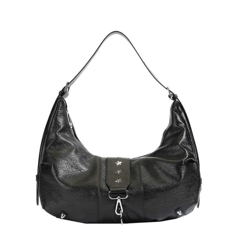 High end large capacity bag for women casual fashionable crossbody bag, niche design dumpling bag 241215