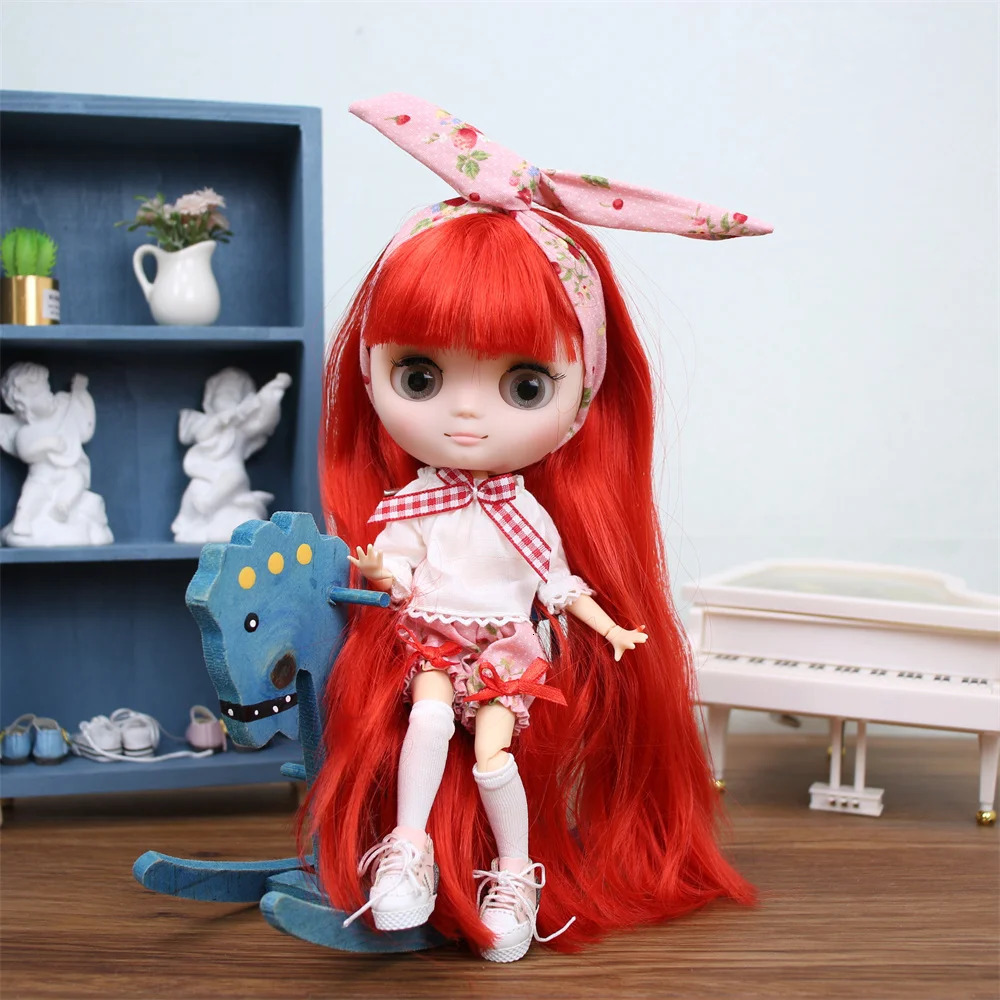 ICY DBS Blyth Middie Doll Joint Body 20CM Customized Nude doll or Full Set Includes Clothes Shoes DIY Toy Gift for Girls 241209