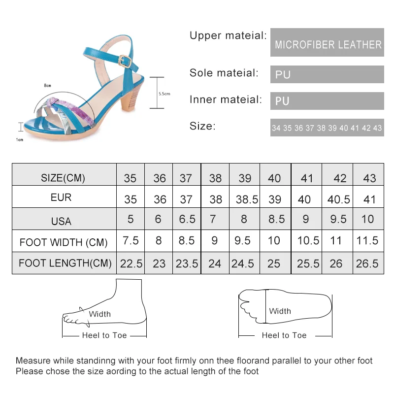 AIYUQI Summer Sandals Women Mixed Colors Fashion Summer Footwear Women Sandals Mid Heel 3 Colors Sandals for Girls