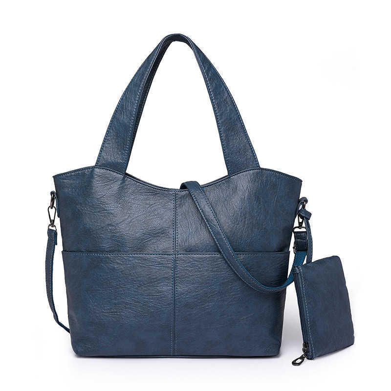 Women's bag handbag large capacity middle-aged mother soft leather shoulder crossbody bag trend 241215