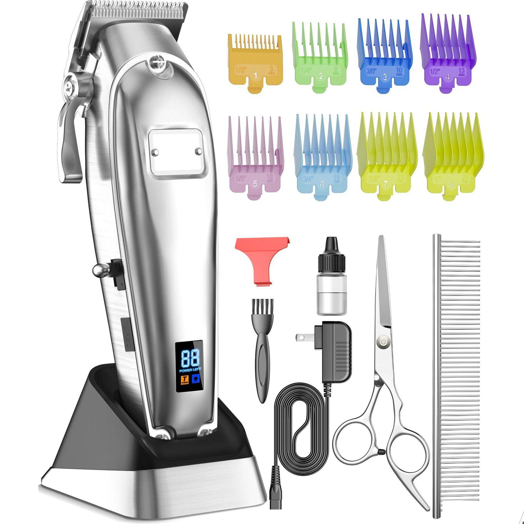 Others Dog Grooming Dog Grooming Tools Oneisall K52Nts Cordless 2Speed Pet Hair Clipper For Thick Heavy Coats Silver Drop Delivery Supplies Otvkg H250