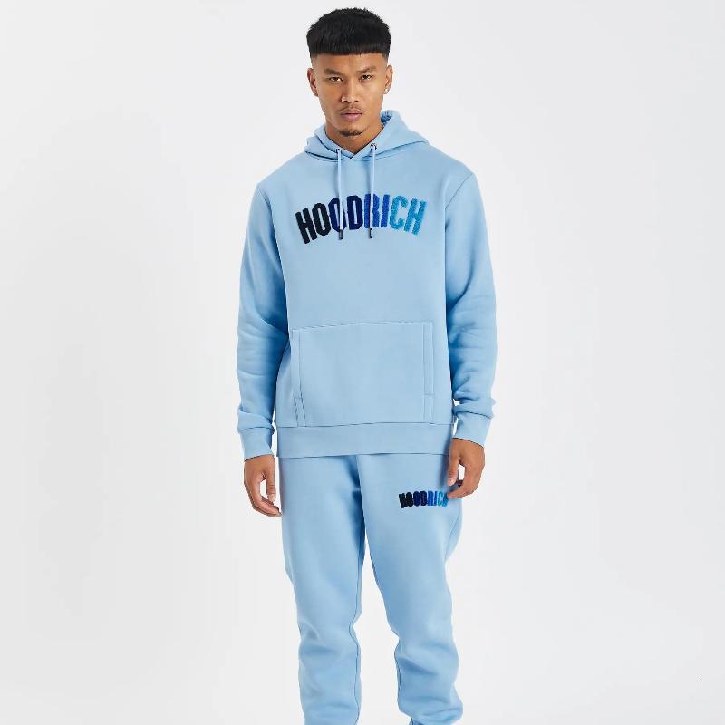 hoodrich sportswear set hoodie sweatshirt set graphic printed hoodie twopiece set wholesale