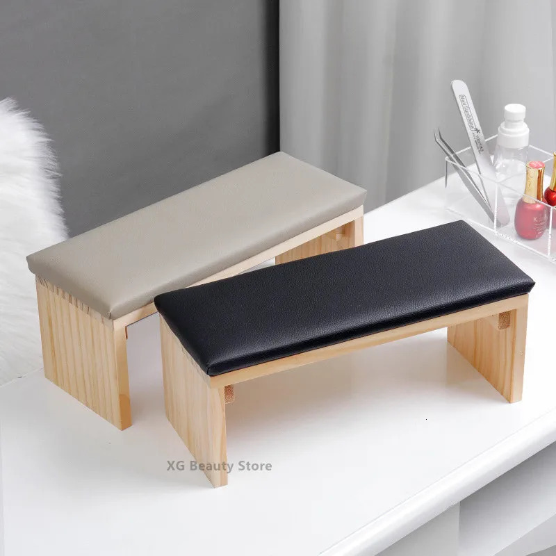1PC White PU Leather Nail Cushion Pillow Nail Hand Pillow Manicure Stand Arm Rest For Nails Nail Table Manicure Table Nail Mat 241209