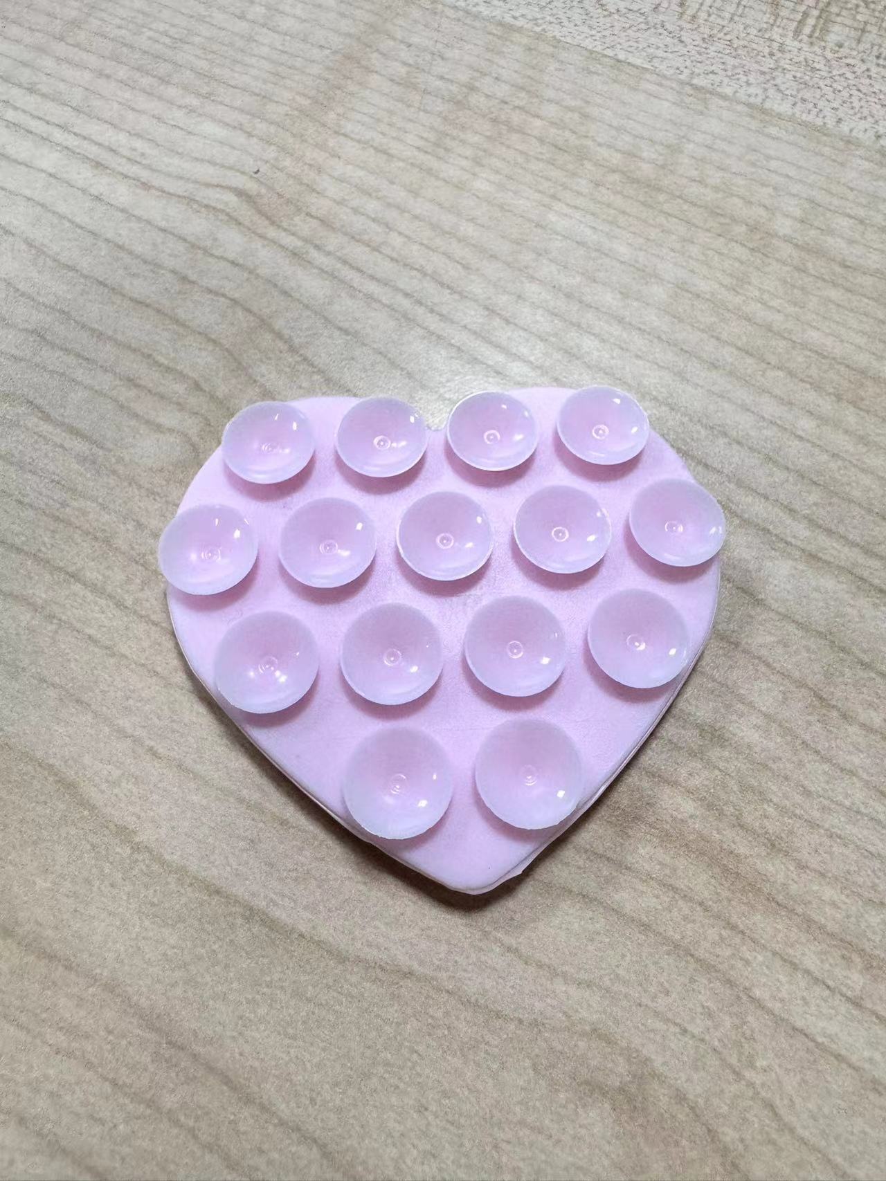 Heart-shape Suction Cup Bracket Silicone Sucker Phone Accessories Universal - view 7