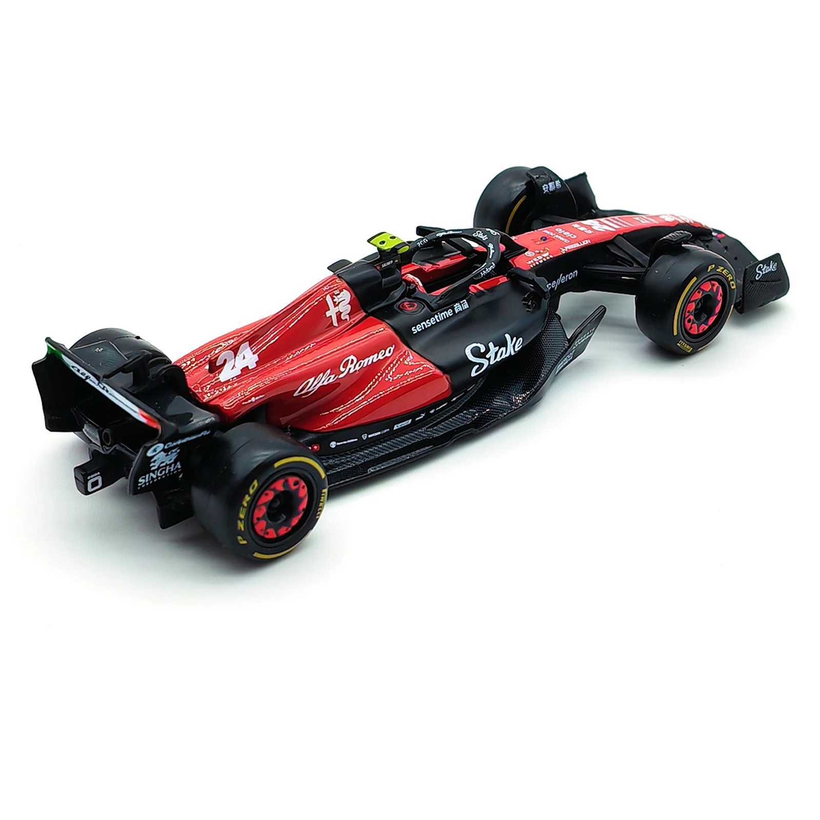 Bburago 1 43 2023 Alfa Romeo C43 F1 Formula Car Die Casting Vehicle Collection Model Racing Toy X241209
