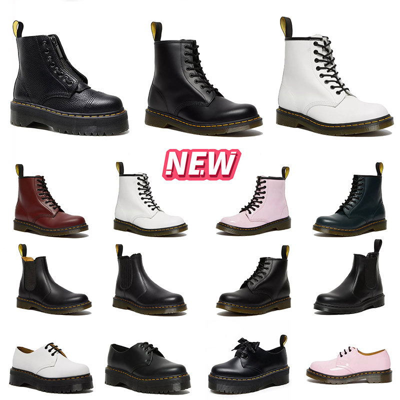 Platform Shoes Womens Designer Boots Women Man Thigh High Martin Boot Classic 8-Eye Work Boot Smooth Leather Nappa Ankle Short Booties Loafers Mans Dress Shoe dhgate
