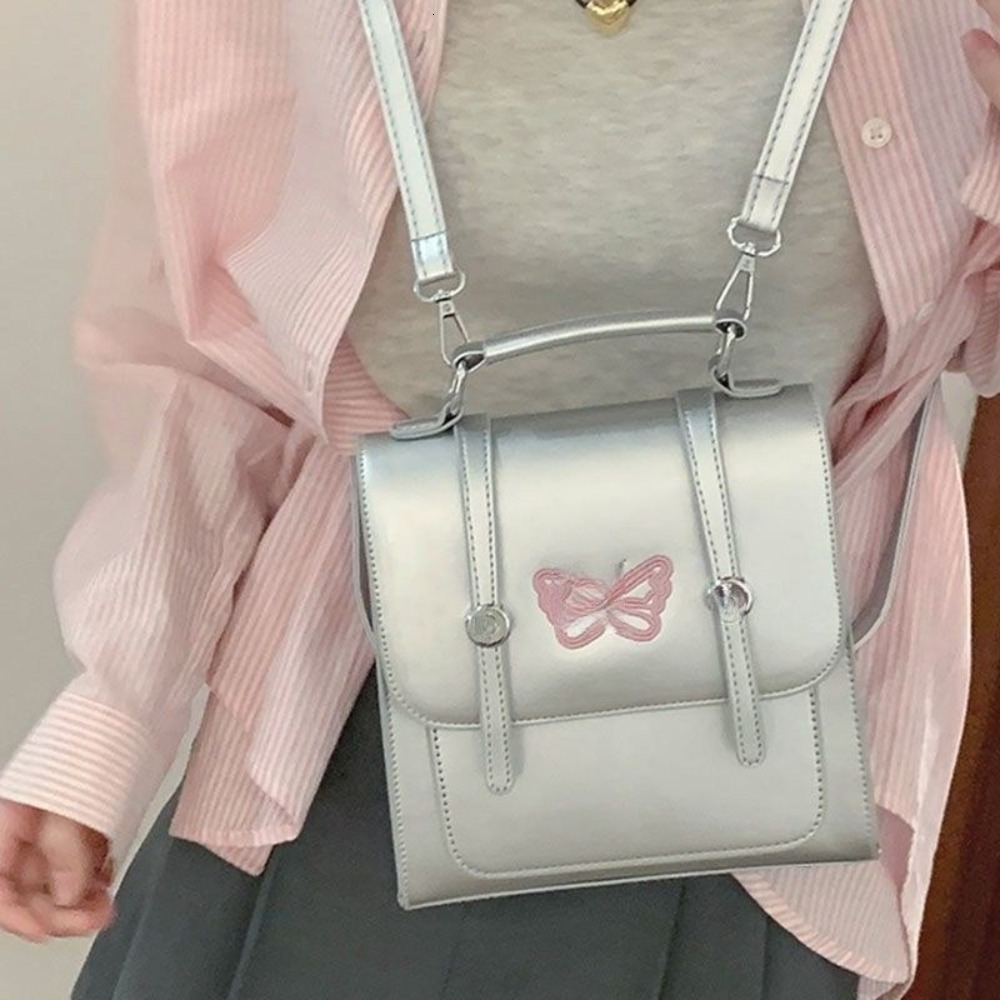 New Women s Backpack New Fashionable Solid Color Texture Women s Big Backpack Designer Handbag Trendy Bag bag